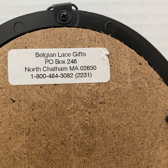 Vintage Belgian Brussels Embroidered Lace Horse Carriage Framed Collectible Art - Picture 4 of 7